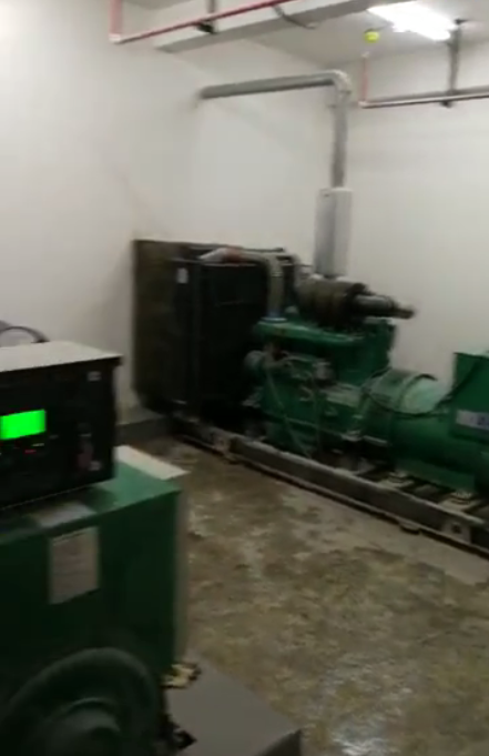 放置一年多的明邦通柴智能发电机，试机一次性成功！