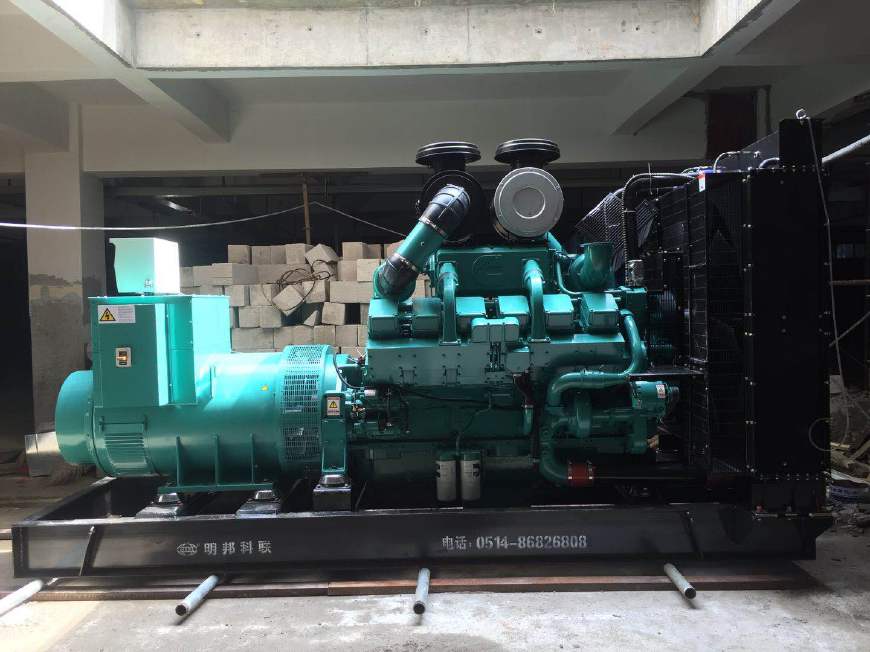 明邦为怀化锦江房地产安装500kw柴油发电机组 明邦为怀化锦江房地产安装500kw柴油发电机组