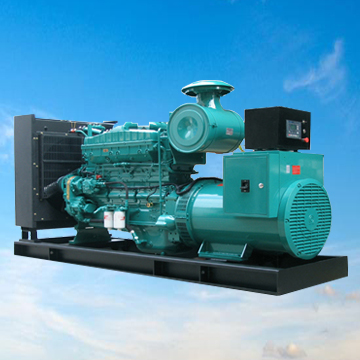 株洲市中信置业公司安装明邦500kw康明斯发电机一台