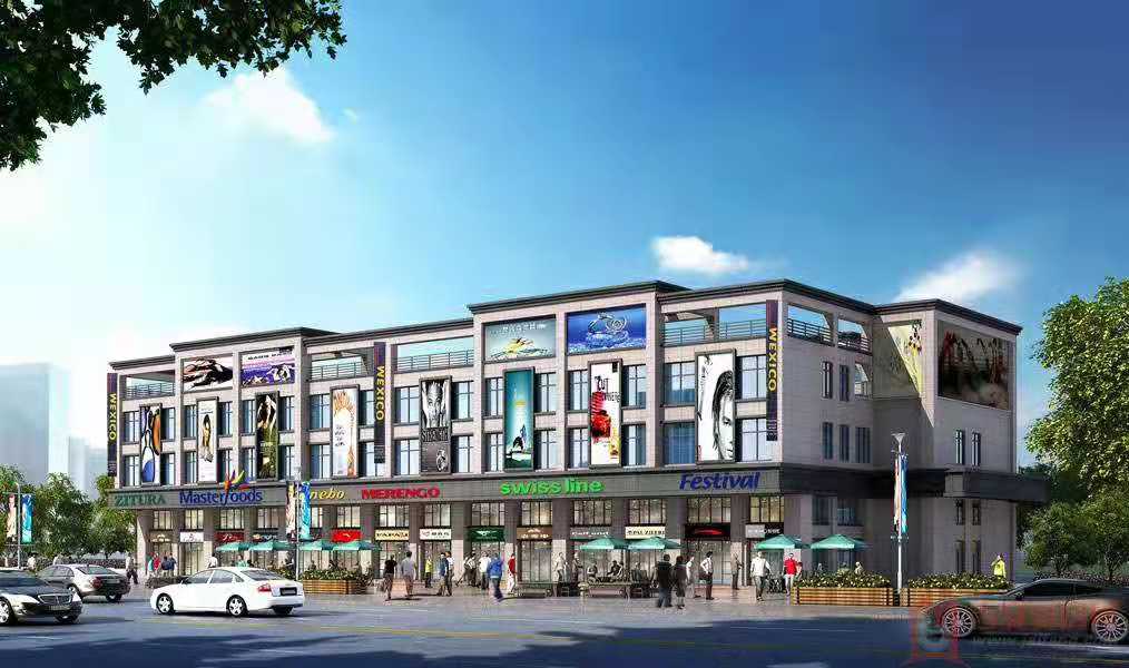 江西赣兴商贸城安装明邦500kw玉柴发电机一台