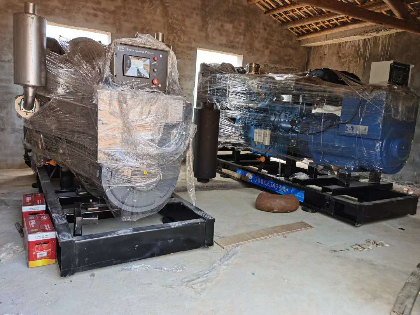 明邦为湖南新五丰养殖基地提供300kw玉柴发电机两台 明邦为湖南新五丰养殖基地提供300kw玉柴发电机两台