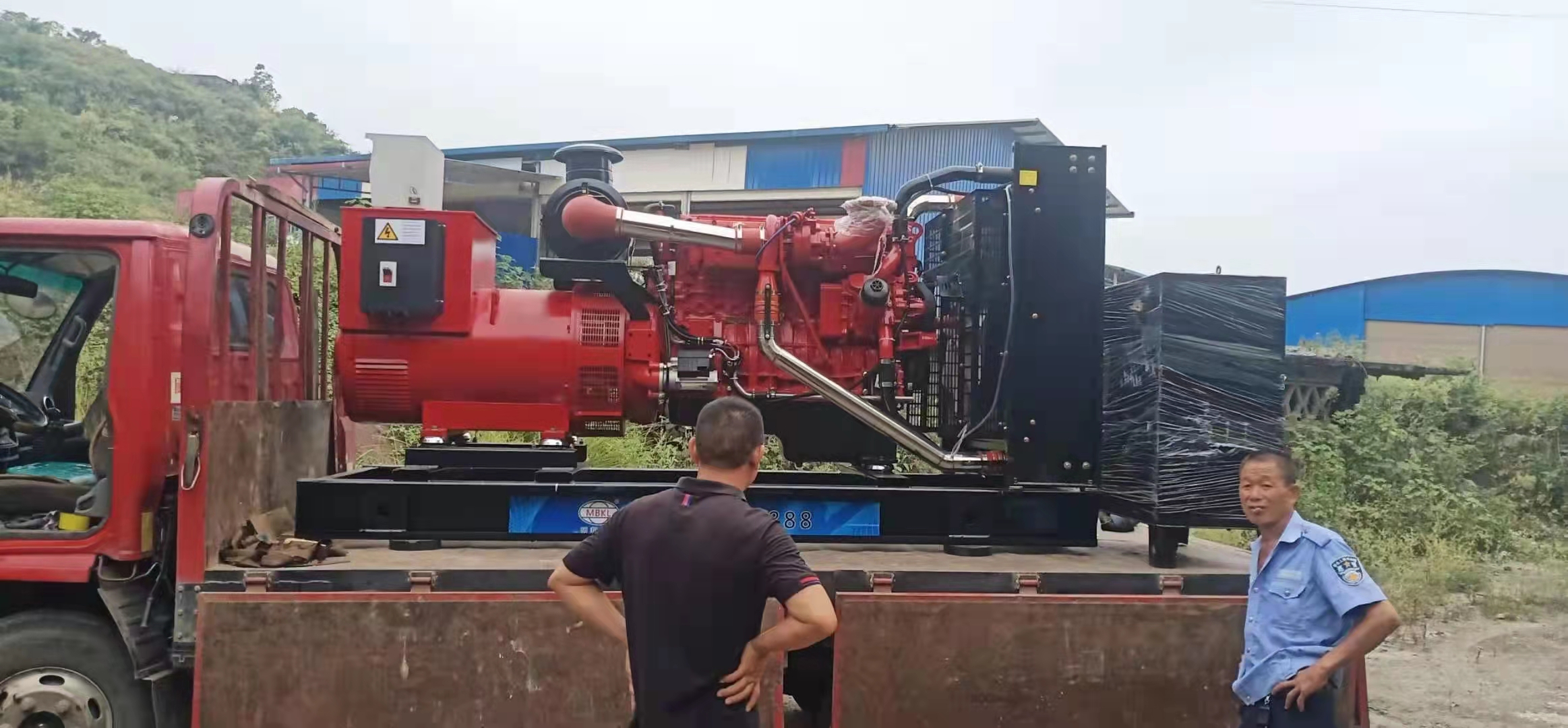 东方明珠购置一台500KW玉柴发电机组